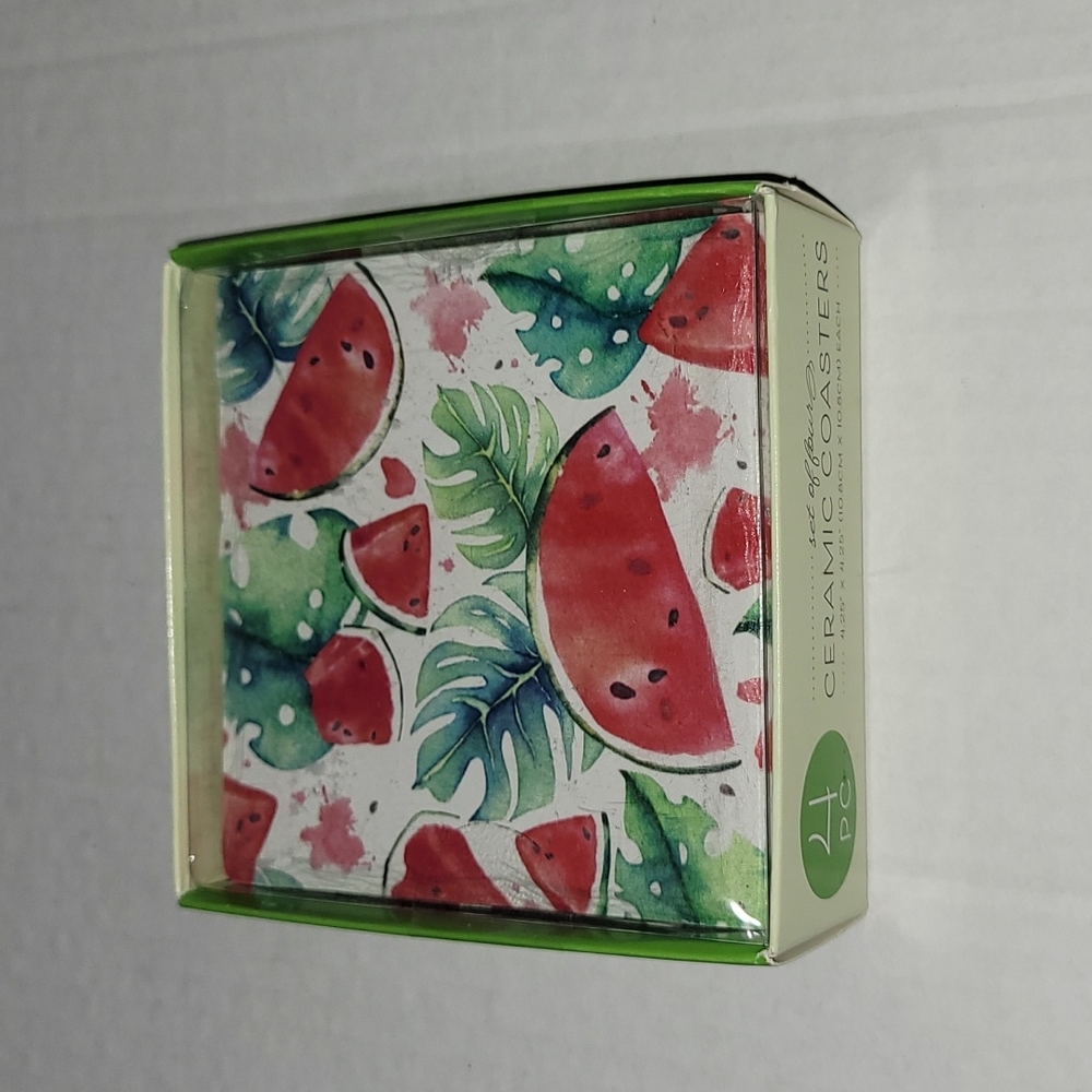Watermelon Ceramic Coasters